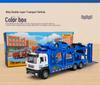 Alloy Double-Layer Transport Flatbed Toy Truck for Boys, Inertial Model for Ages 3-6