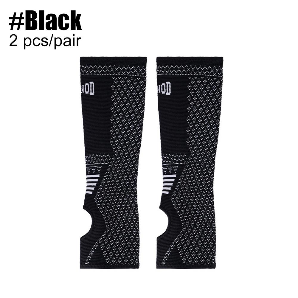 

1 Pair Outdoor Sports Sleeve Arm Fingerless Gloves Suitable For Women Knit Thigh Superior Quality Striped Arm Warmer Thumb Hole Stretchy Gloves S чёрный