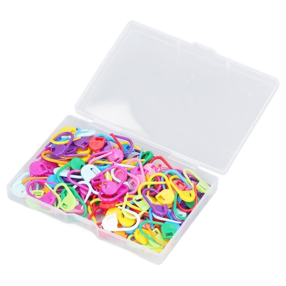 120 Pcs Plastic Crochet Markers 105*72*18mm Needle Clips Convenient Stitch Markers  Yarn Crafts