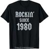 Men's Vintage Birthday Gifts: Old 43 Year Classic T-Shirt Summer 43 Year Classic 1980 Limited Edition  Printed T-Shirt