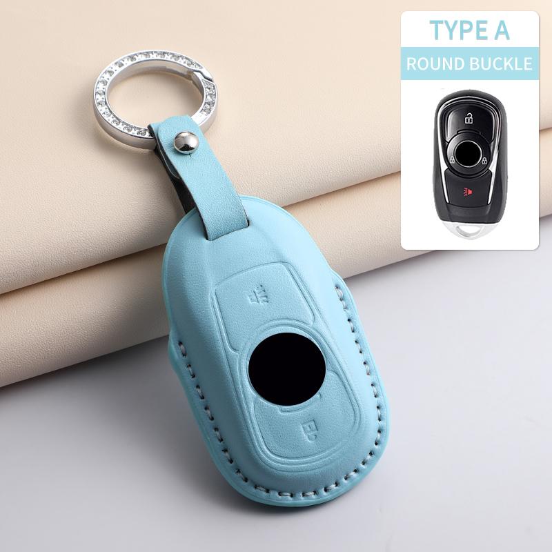 

For Buick Regal Verano Enclave Century Encore GX Plus Car Key Case Cover KEYECU HYQ4AA HYQ4EA HYQ4AS HYQ4ES 315/433MHz Key Shell