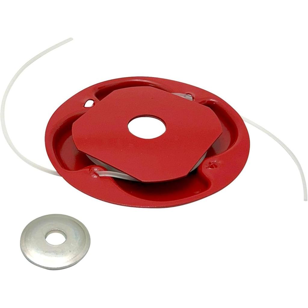 Takagi EARTH MAN TD-F Manual Feed Steel Nylon Line Trimmer Head with 1.5m Square Cord for Weed Grass Brush Cutter
