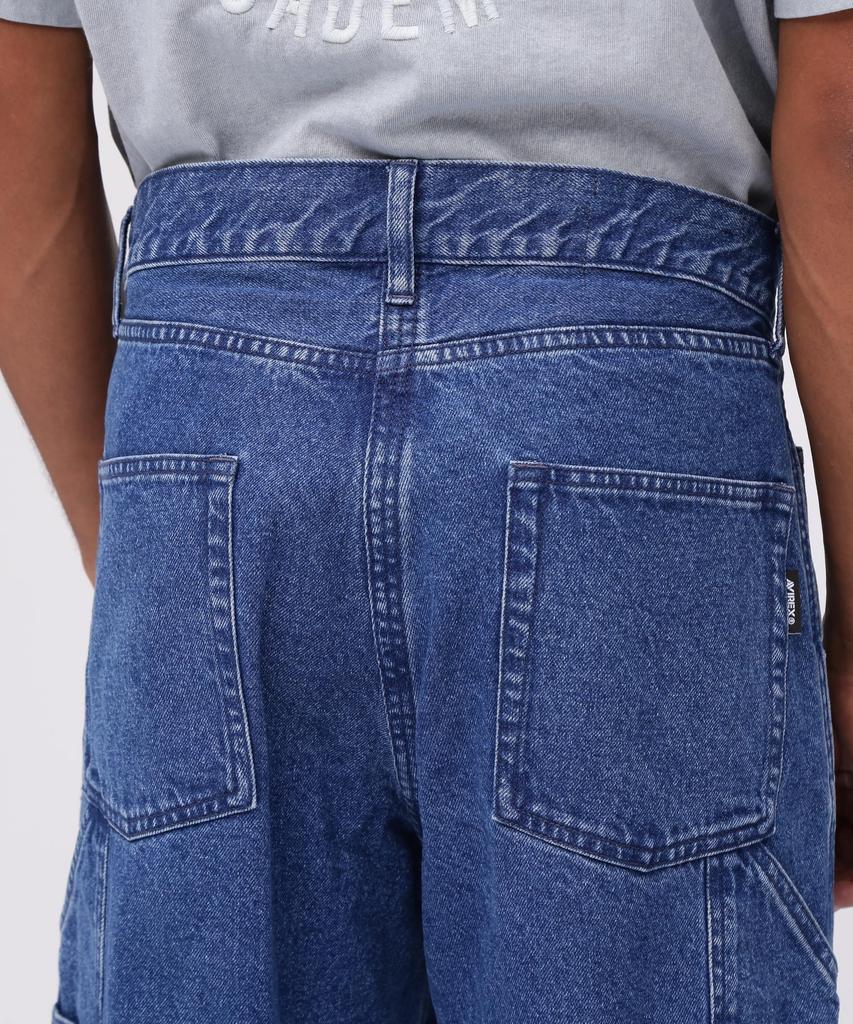 Avirex Official Store Exclusive Double Knee Denim Size Pants, Men's XL, 432, Used, 783-5111003