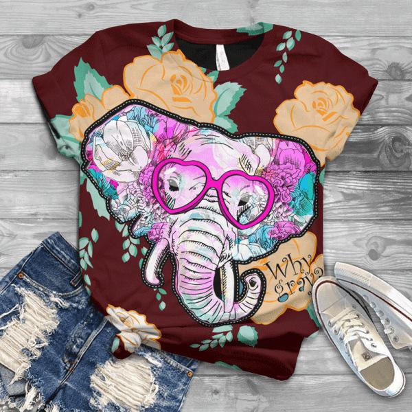 Футболка с 3D-принтом — фото 14