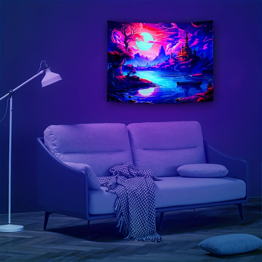 Fantasy Castle Tapestry Game Room Decor Bedroom Feature Wall Theme Living Room Wall Hanging Room Decor