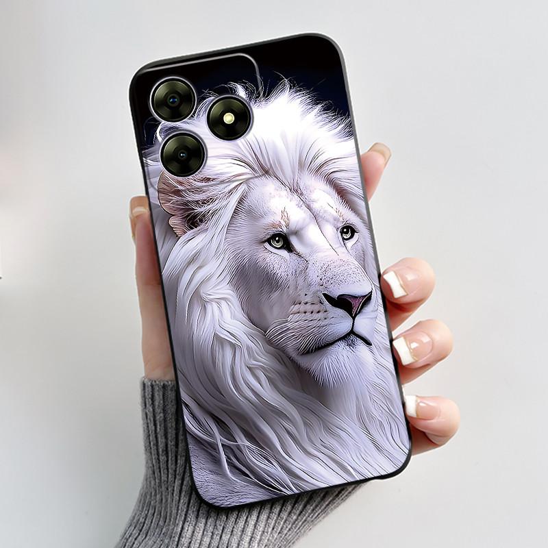 Pentru Blackview Wave 8C 6.56" Wave 8 Black View Wave8C Wave8 Spate TPU Silicon Moale Carcasă Telefon Luxos Drăguț Iepuraș Iubire Husa Amuzantă