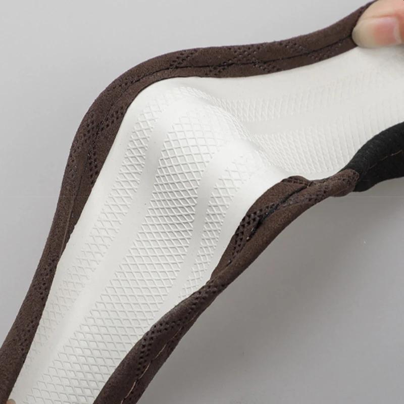 Suede Car Steering Wheel Cover For Haval Dargo H2 H4 H6 H9 F7 M6 Ultrathin Anti-slip Sweatproof Auto Accessories
