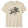 Happy Easter Rabbit Bow Vintage Style Easter Occasion TShirt