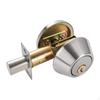 Dead Bolt Door Lock Entry Knob Heavy Duty Security Hardware Single Cylinder with Keys for