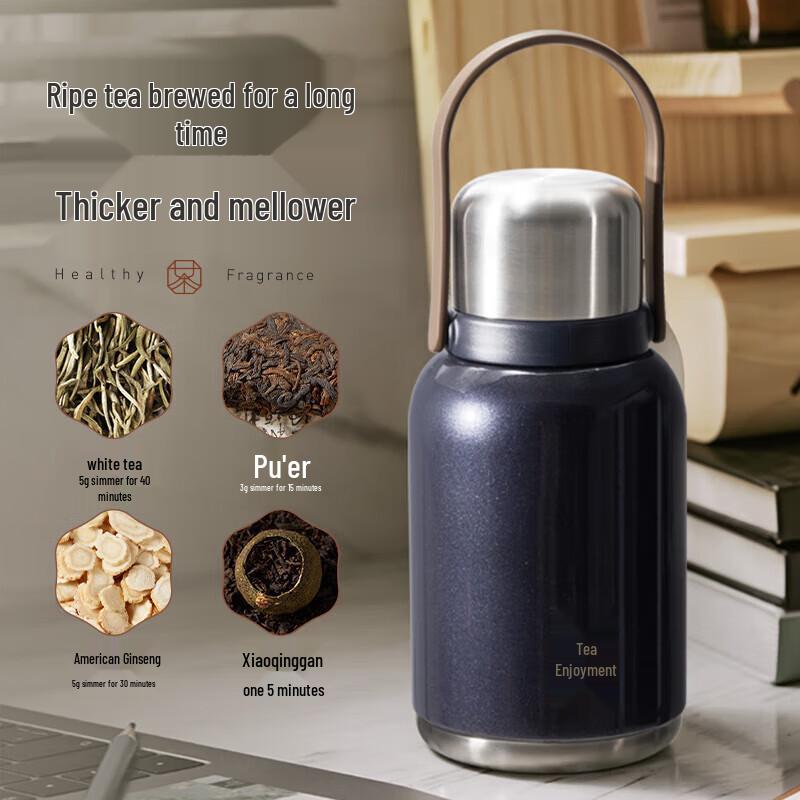 Supor 1L 316 Stainless Steel Tea Infuser Thermos