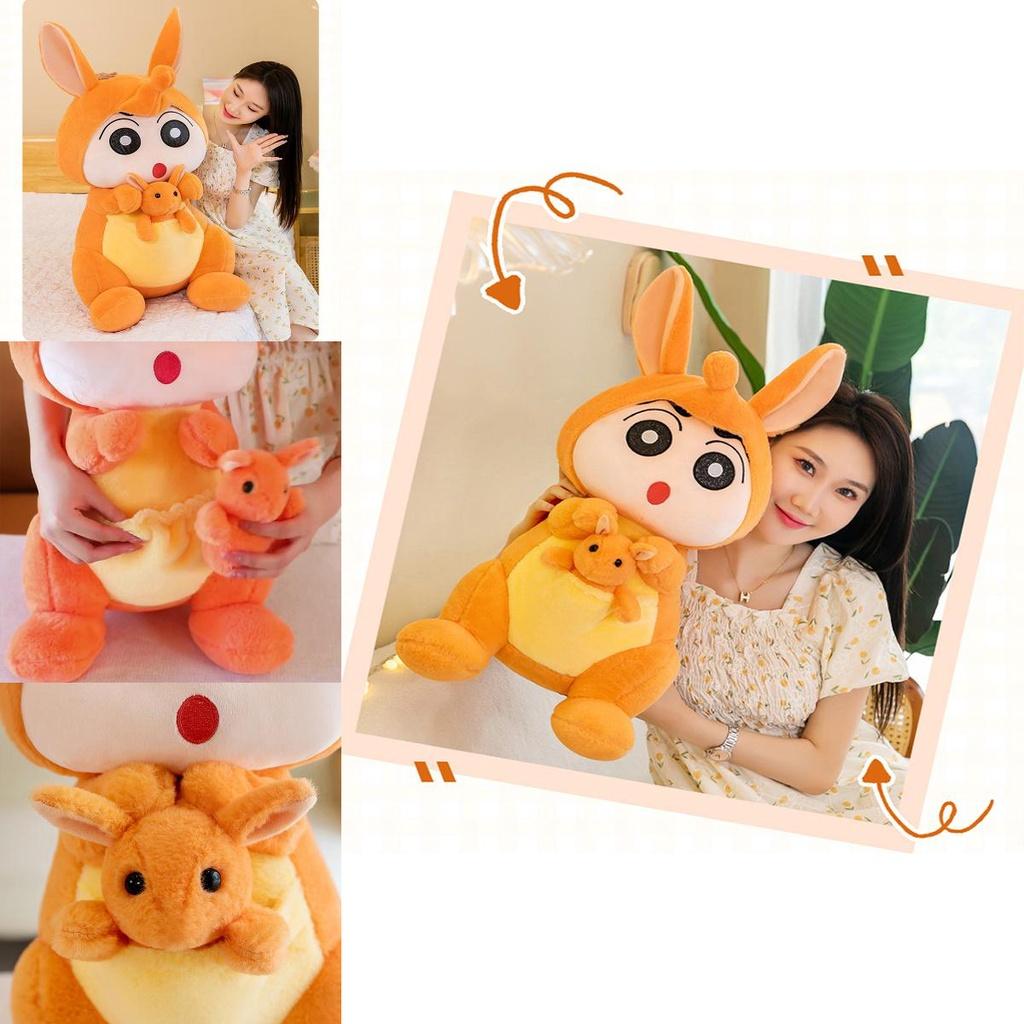 Kangaroo Stuffed Animal Doll Premium Quality Plush Ideal Birthday Gift For Girls