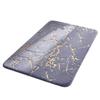 Bath Mats Rugs & Toilet Covers Non Slip Soft Thick Absorbent Marble Design Bathroom Mat