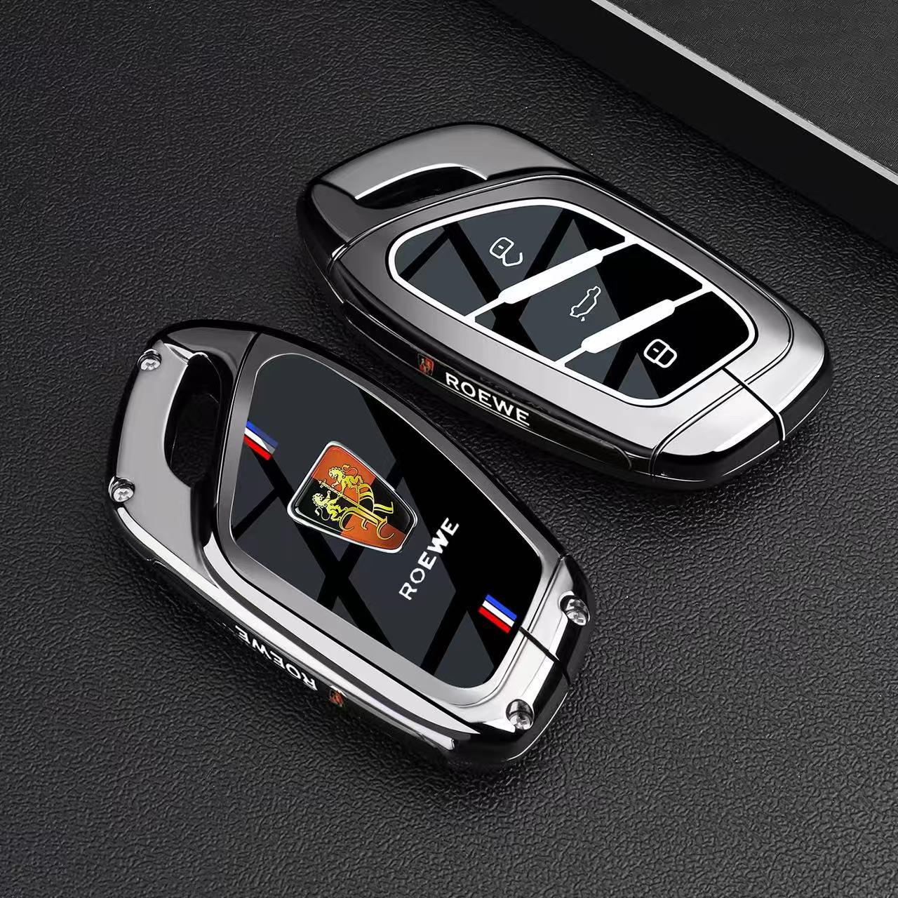 Roewe RX5 Key Case for E6/D6/i6 Totoro D7 Colwei D5X/M7 DMH/i5/RX3 Car Buckle Shell