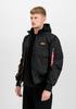 Зимняя куртка Alpha Industries MA-1 D-Tec SE (133104) black/lime