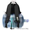 Fashion Contrasting Color Junior High School Girl Schoolbags Widened Reinforced Shoulder Strap Teenager Backpack Lightweight Large Capacity Book Bag