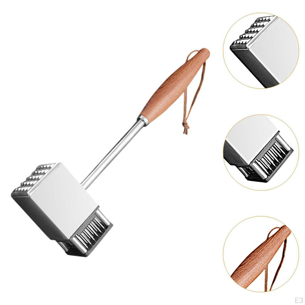 Double Sided Kitchen Gadget for Tenderizing Beef And Chicken