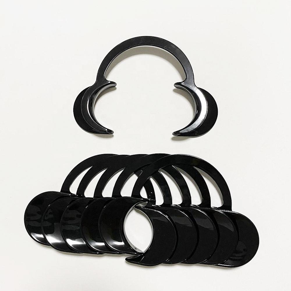 10 sztuk Dentalny Rozpierak Policzkowy Typu C Rozpieraki Warg Biały/Czarny Otwieracz Jamy Ustnej Rozszerzacze Policzkowe Wybielanie Zębów