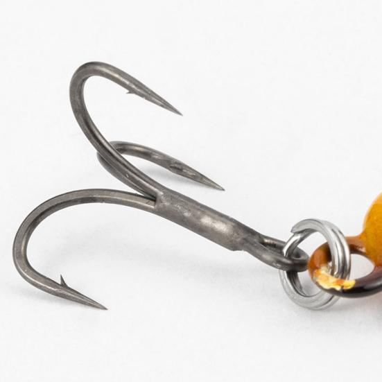 5Pcs Fishing Baits Artificial Lures Treble Hook Design Realistic Compact Design Portable Bionic Shrimp Lures Fishing Tools