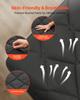 VEVOR Japanese Tatami Mat, Full Size Foldable Japanese Tatami Mattress, Futon Mattress with Storage Bag & Fastener, 9-Layer Floor Mat for Sleeping