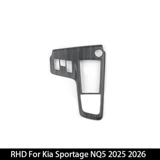 LHD/RHD For Kia Sportage NQ5 2026 Car Red Automatic Center Gear Shift Knob Console Panel Frame Cover Trim Accessories