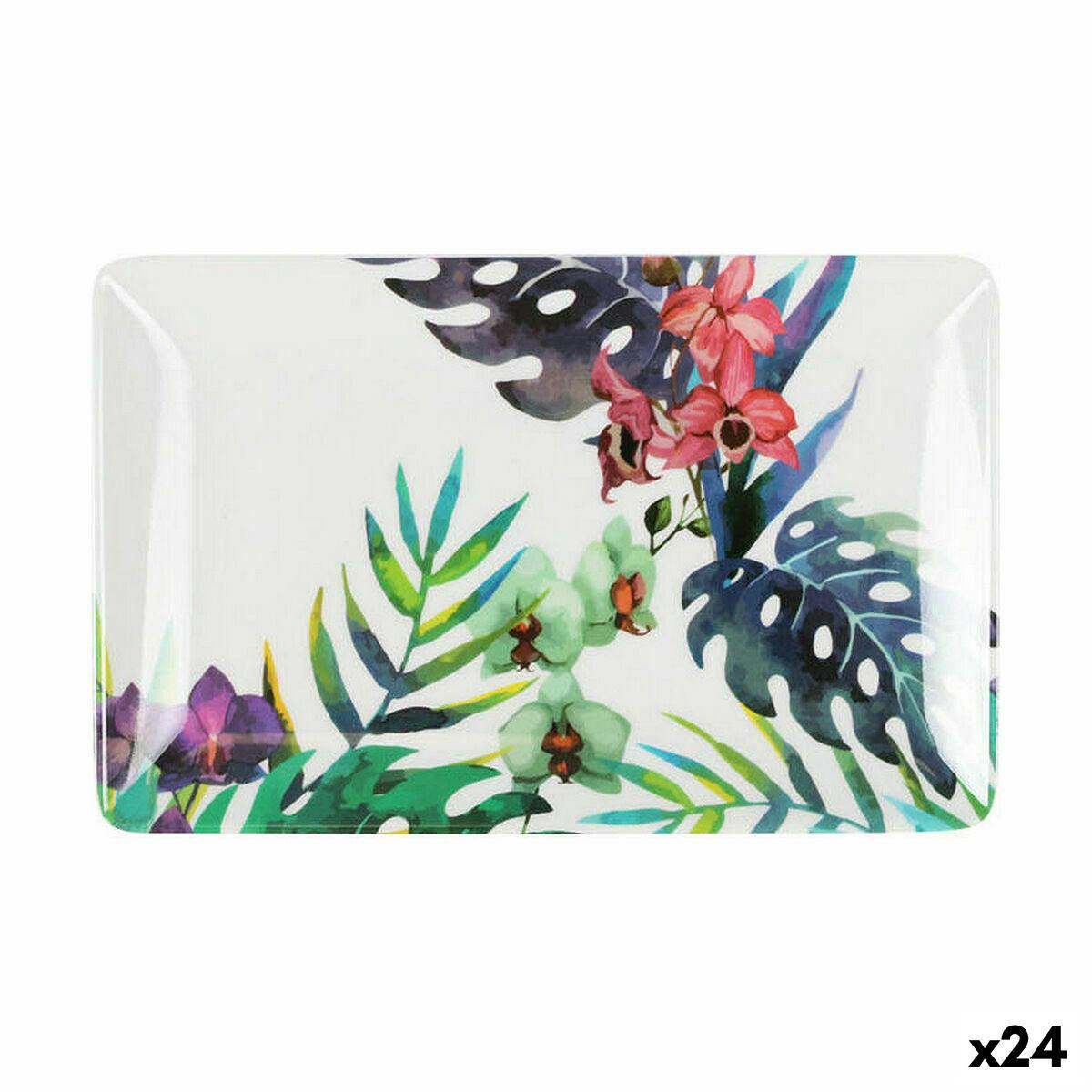 

La Mediterránea Appetizer Tray 20 X 13 X 2 Cm (24 Units) TU прозрачный