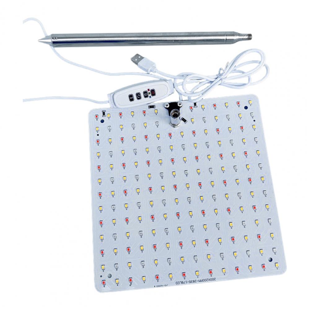 Adjustable Bracket Plant Lamp Telescopic Grow Light with Timer Height Adjustable Full Spectrum Led Grow Light with for Indoor