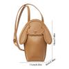 Mini Bunny Phone Bag Cartoon PU Leather Bag Trendy Rabbit Crossbody Bag  Gift