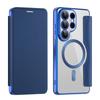 Case for Samsung S26 Ultra Flip-top Leather Case Magnetic Card Insert Protective Sleeve Tough Shell Anti-Fingerprint Shock Proof