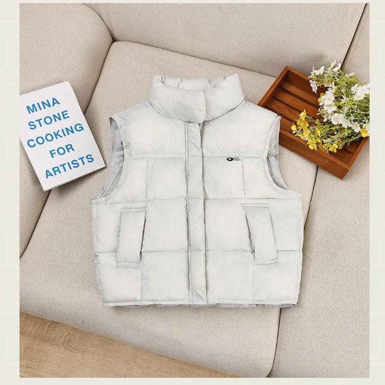 Boys' Cotton Padded Vest - Winter 2026 Children's Clothing