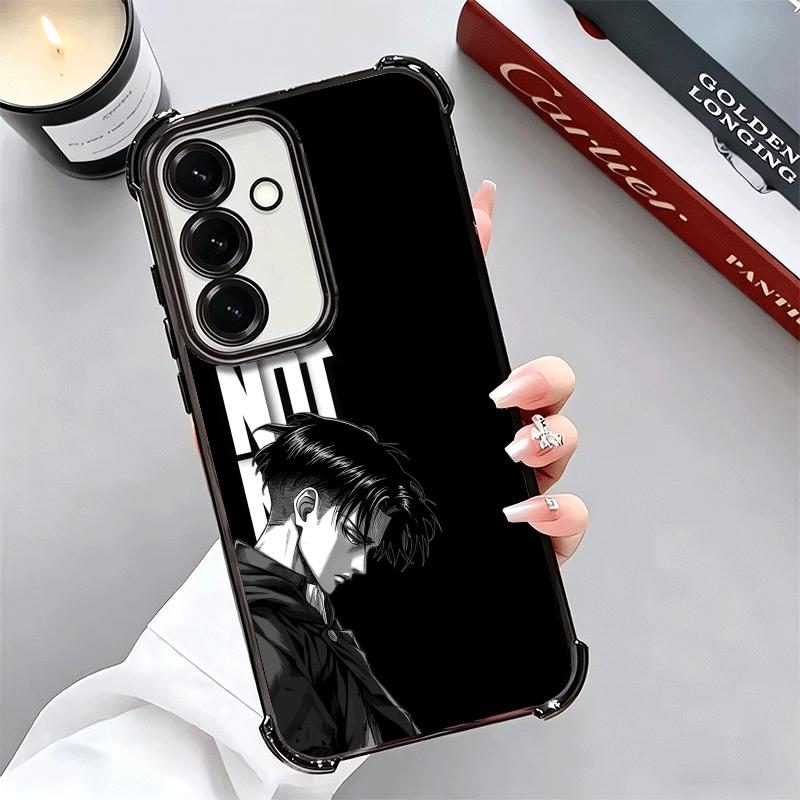 A-Attack On T-Titan Levi Beschichtung Handyhülle Für Samsung A17 A07 A37 A57 A16 A56 A15 A55 A14 A54 A13 A53 A26 A36 A25 A35 A24 A34