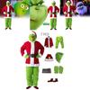 The Grinch Christmas Costume Cosplay Outfit For Adults Holiday Party
