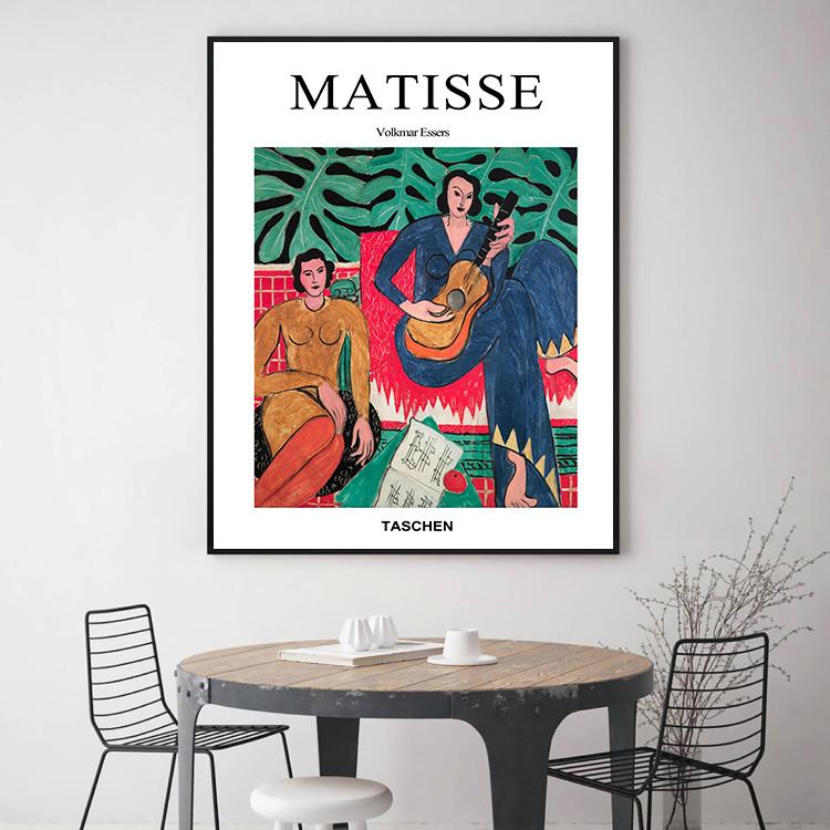Abstract Matisse Line Art Poster World Famous Painting Vintage Wall Pictures Prints for Living Room Bedroom Nordic Home Decor
