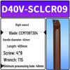 CNC 95° Spring Steel Internal Hole Lathe Tool, D20S-SCLCR09 Boring Bar Holder, 250/300/400 Tool Holders