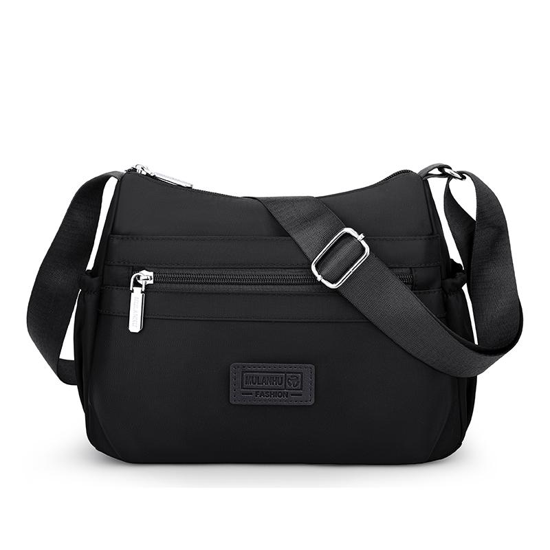 Malá čtvercová taška Mateřská taška Dámská taška Vícevrstvá Lehká Velkokapacitní Taška přes rameno a crossbody