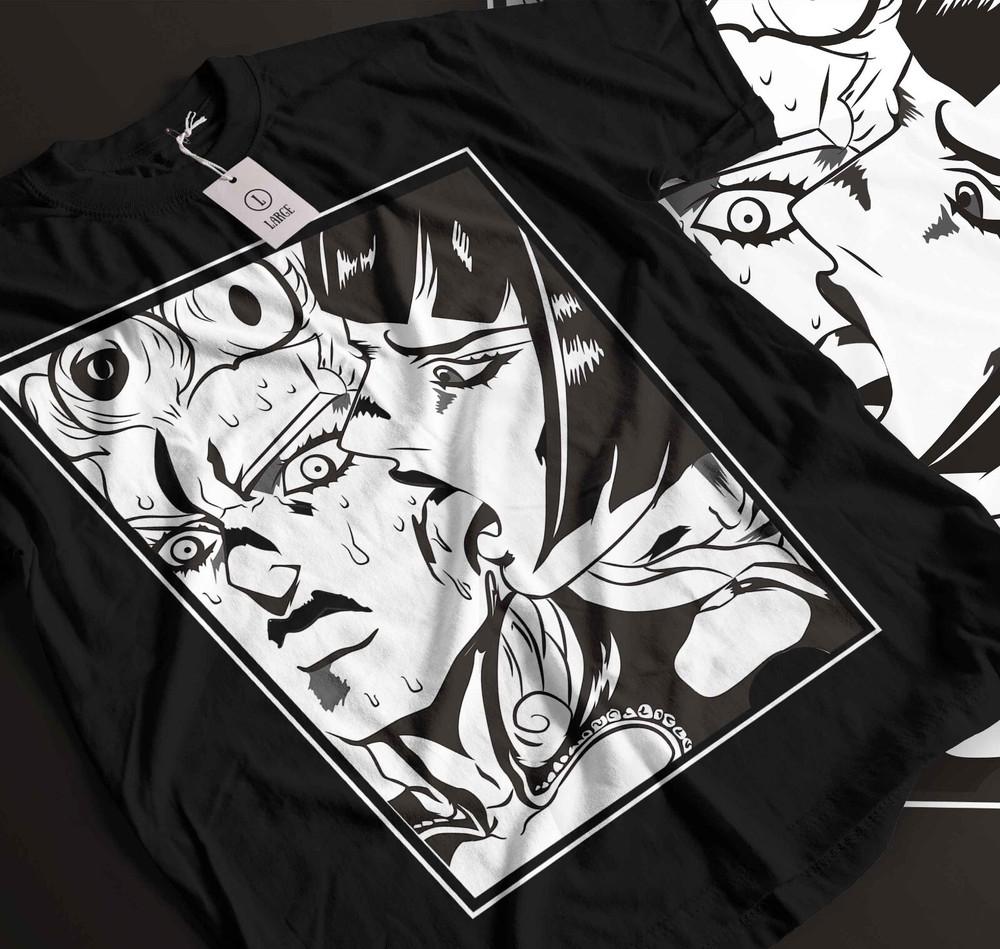 

Giorno T-shirt Jodio Joestar JoJo s Bizarre Adventure Giovanna Kawaii Shirt 212 XL