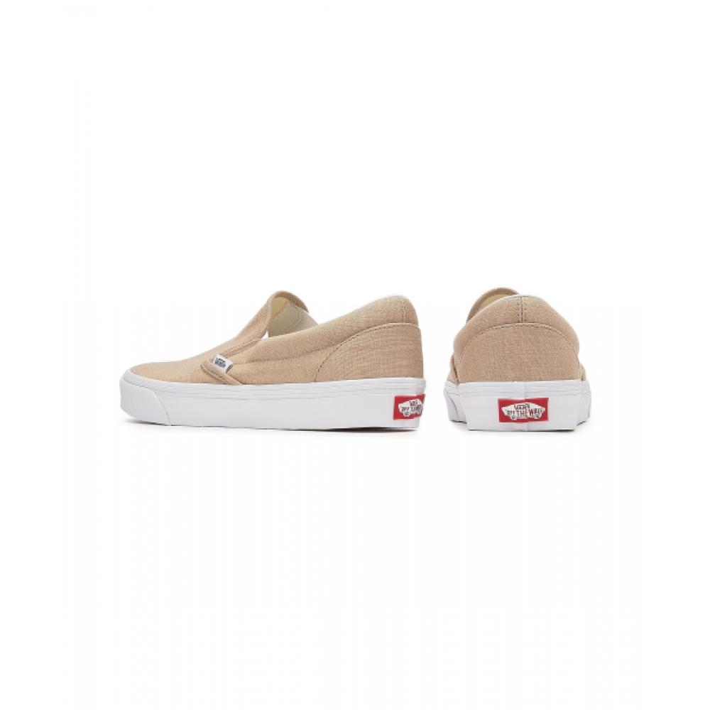 Vans Classic Slip On  Summer Linen  Incense Vn0009q74mg1