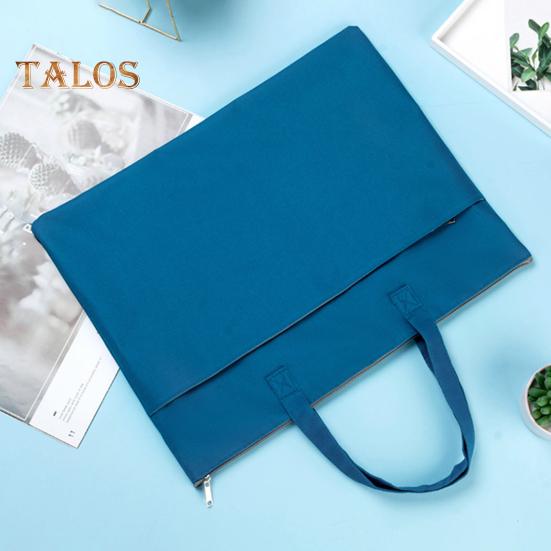Art Portfolio Bag A3 A4 Art Folder Portfolio Carrying Case with Handle Waterproof Artist Supply Storage Tote Bag for Artwork Poster Scrapbook