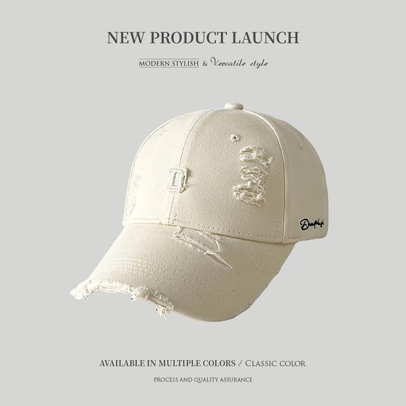 Baseball Cap For Women Men With Embroidered Letters Sun Protection Adjustable Summer Style