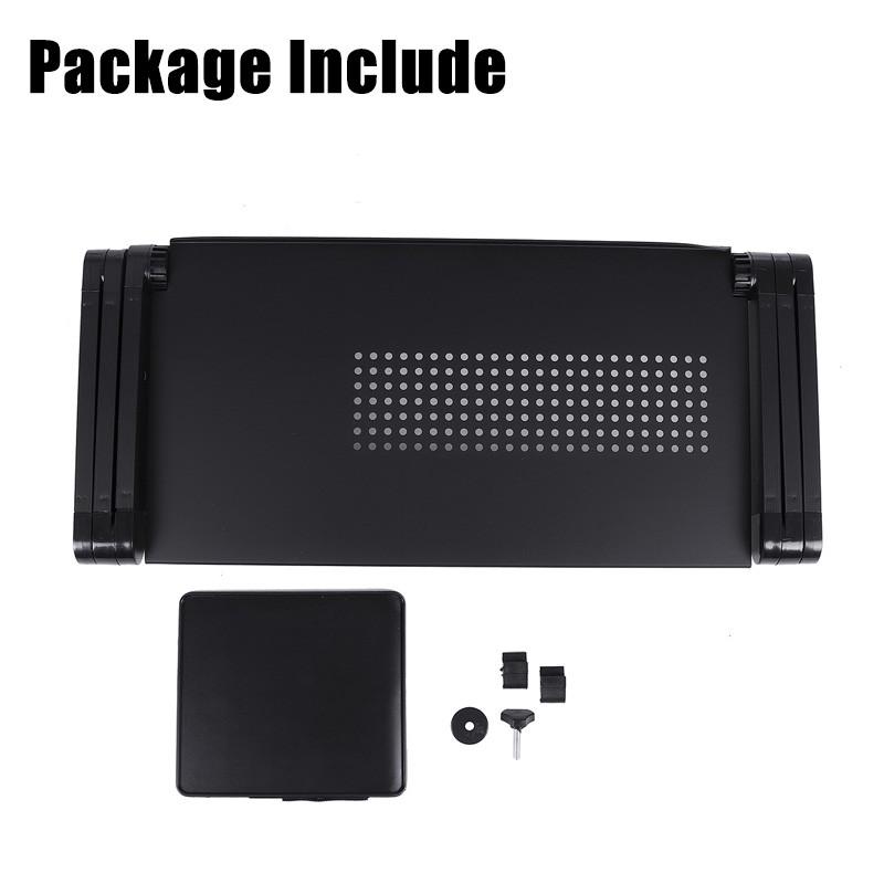 42CM/48CM Adjustable Folding Laptop Desk Computer Table Stand Tray for Bed Useful Side Tables Furniture Living Room Table