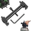 Air Conditioning Pulley Remover Threaded Crankshaft Puller Set, Harmonic Balancer Tool for Fan Water Pump Blower Motor Steering Wheel, 3 Jaw V Belt
