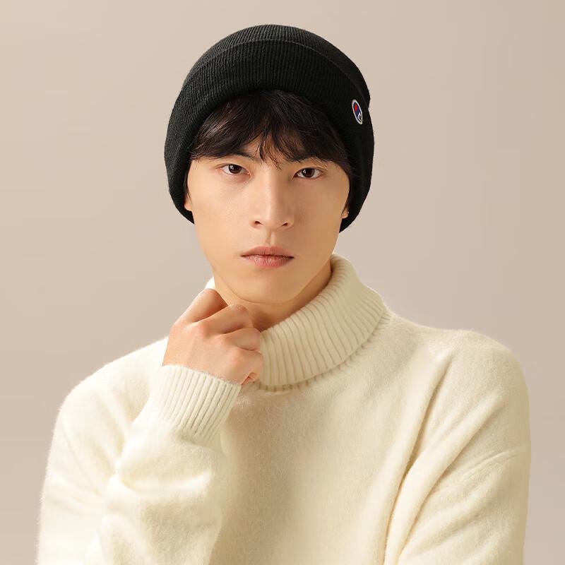 MINISO Men's Soft Fleece Lined Turtleneck Sweater