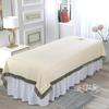Thickened Cotton Linen Massage Bed Sheet - Solid Color