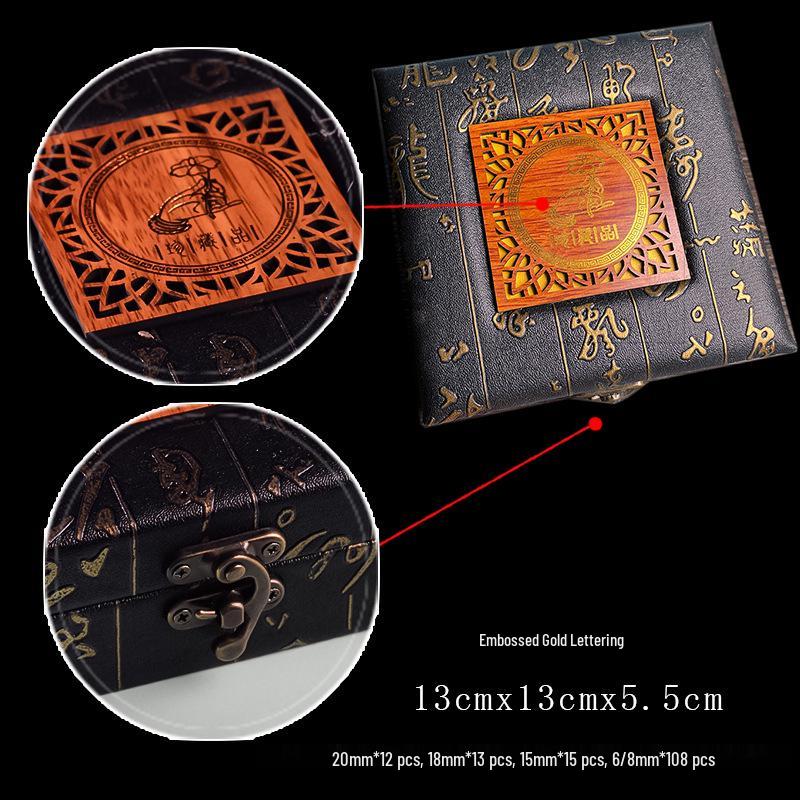 Retro Pearl Gift & Accessory Set with Brocade Gloves and Velvet Pipe Box