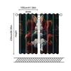 Set Of 2 Filtering Curtains Excluding Rods Non Movable Without Batteries Noble Gentleman Rabbit Use Bedrooms Curtain For Bedroom Made Polyester