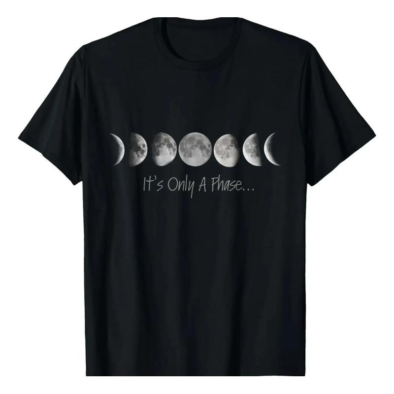 Camiseta It s Only A Phase _ All The Phases Of The Moon S разноцветный