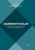 The Leadership In Islam : Thoughts, Processes and Solutions In Australian Organizations Book