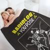 Radiology You Pose We Expose Throw Blanket sofa bed Decoratives Luxury Brand Personalized Gift Blankets