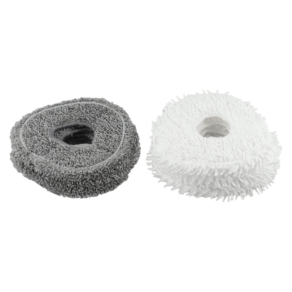 Cleaning Tasks Reusable Mop Cloth Robot Vacuum Cloth Efficient Cleaning Solution For Robot Reusable Cloth Gray