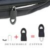 10/20pcs Replacement Zipper Head Tool-free Removable Zipper Puller for Luggage Schoolbag End Fit Rope Tag Clothing Zip Fixer