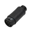 EV Adapter SAE J1772 Type 1 to Type 2 EV Charging Convertor Connector EVSE Adaptor 32A for Electric Car Accessories T1 to T2